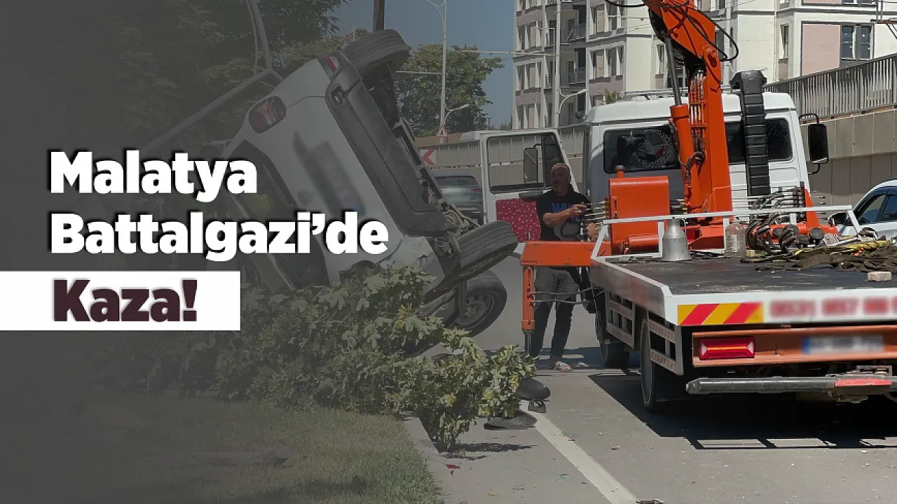 Malatya Battalgazi Alt Geçidi'nde Kaza! 3 Kişi Yaralandı