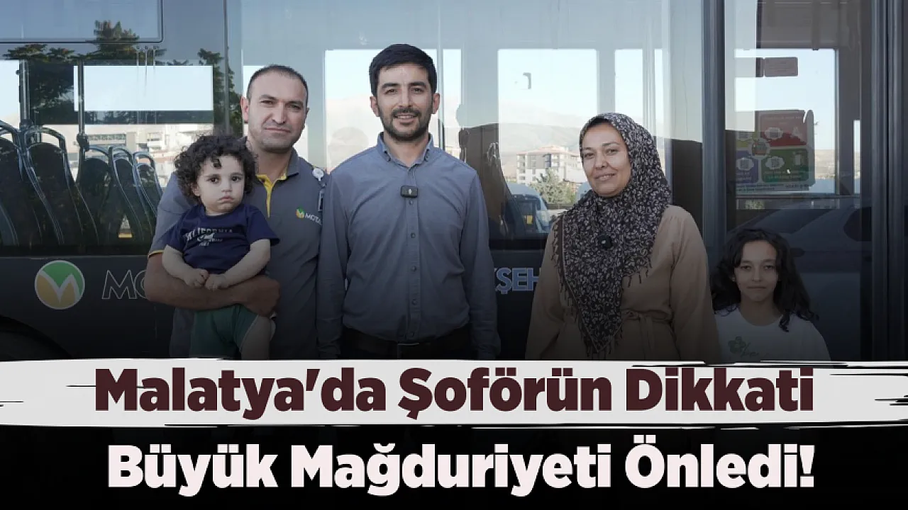 Malatya'da Otobüste Unutulan Altın Dolu Çanta Sahibine Ulaştırıldı