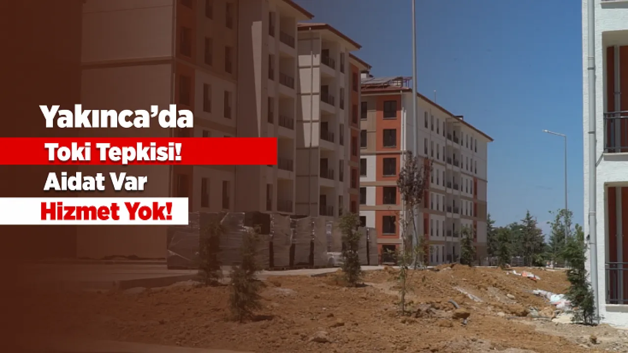 Yakınca TOKİ'de Bitmeyen Sorunlar! Vatandaş Yetkililere Seslendi