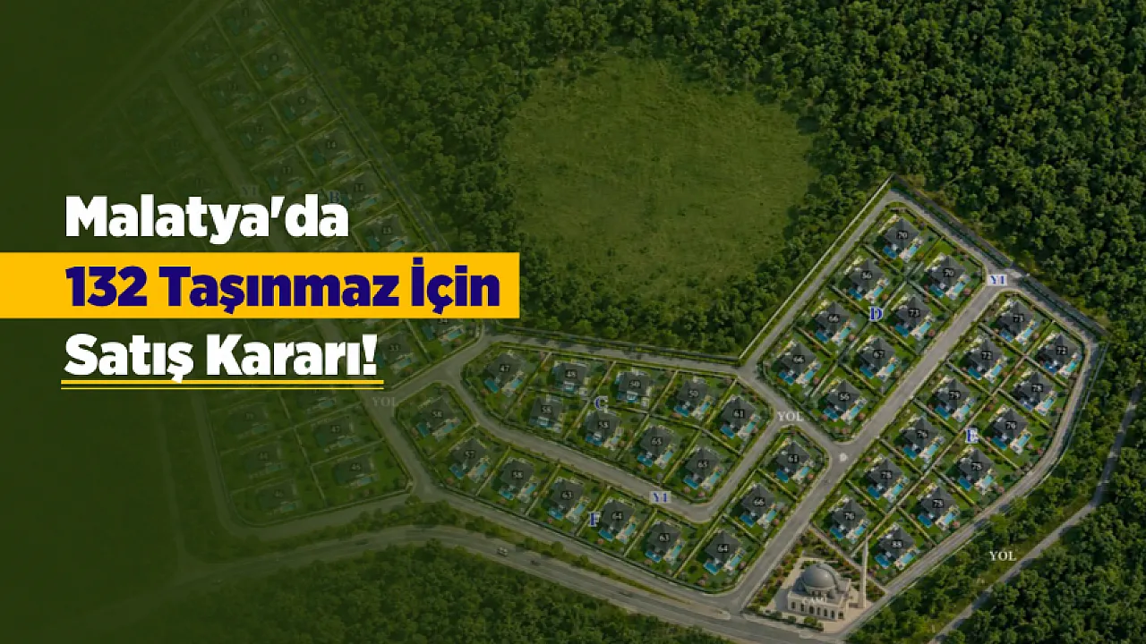 Malatya'da Arsa ve Taşınmaz Alacaklara Fırsat! İhale Tarihleri Belli Oldu