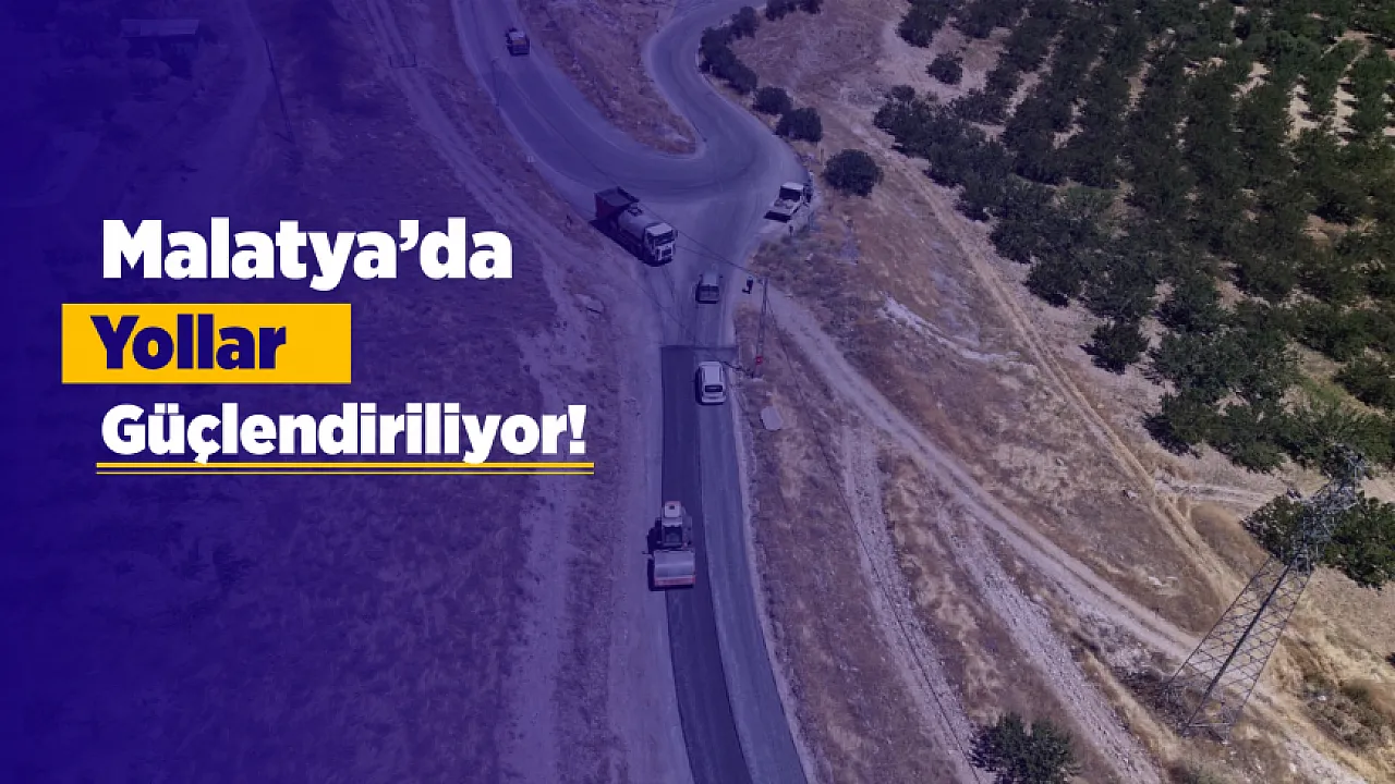 Malatya'da Yarımcahan Mahallesi'nde Yol Yenileme Çalışması!