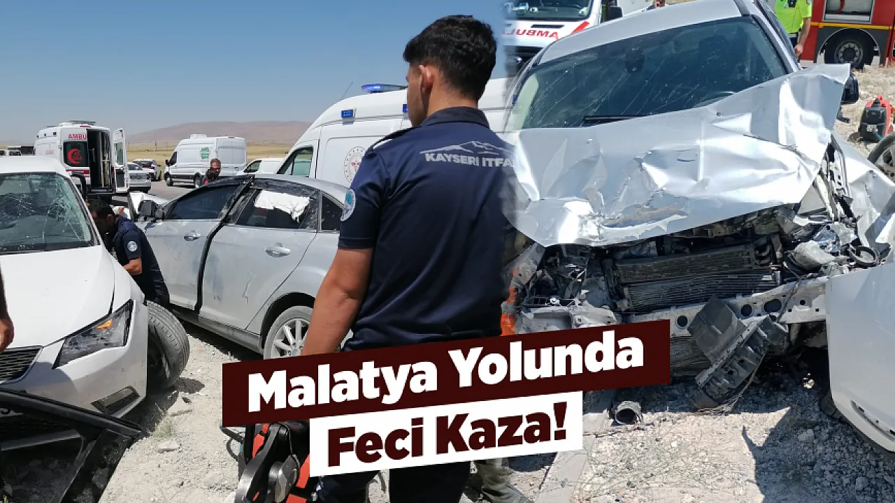 Malatya Güzergahında Can Pazarı! Kazada 2 Kişi Yaşamını Yitirdi, Çok Sayıda Yaralı Var