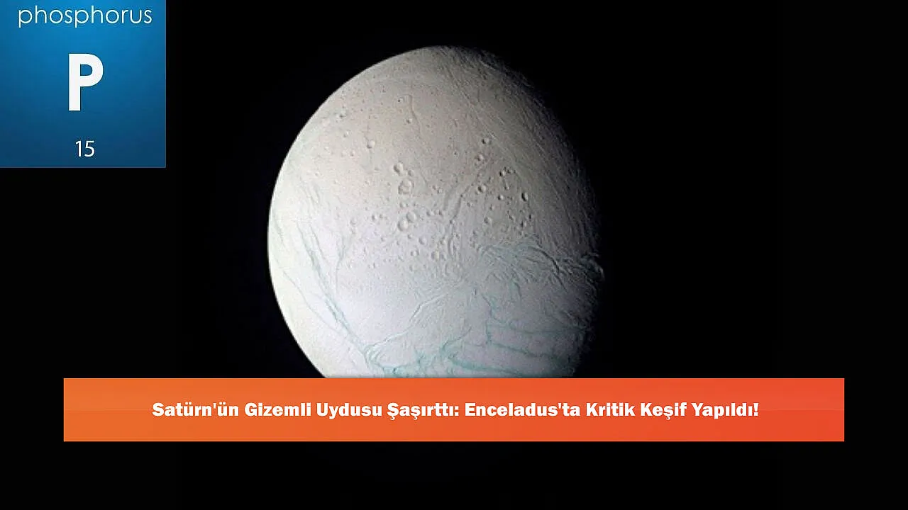 Satürn'ün Gizemli Uydusu Şaşırttı: Enceladus'ta Kritik Keşif Yapıldı!