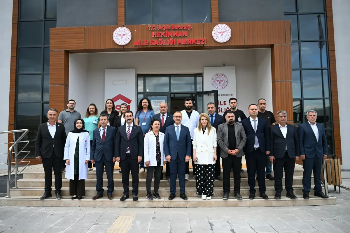 Vali Seddar Yavuz Hekimhan’da İnceleme ve Ziyaretlerde Bulundu