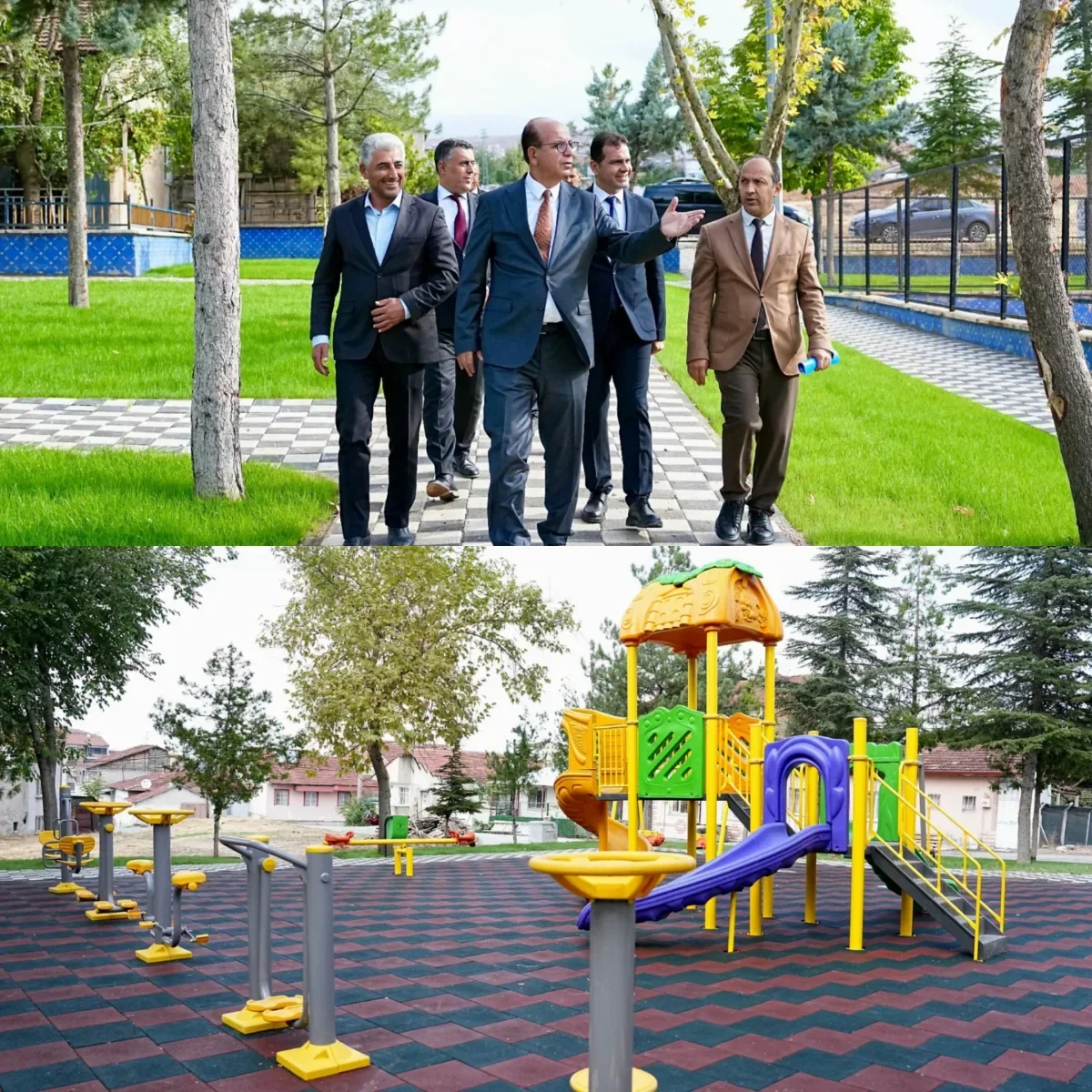YEŞİLYURT’TA PARKLAR YENİLENİYOR, MAHALLELER GÜZELLEŞİYOR