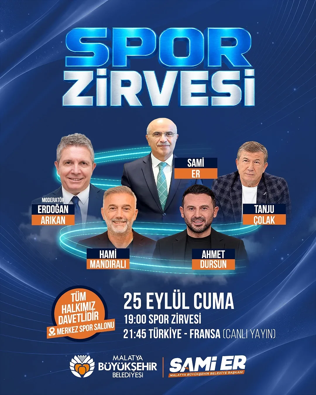 MALATYA’DA SPOR ZİRVESİ HEYECANI VE MİLLİ MAÇ BİR ARADA