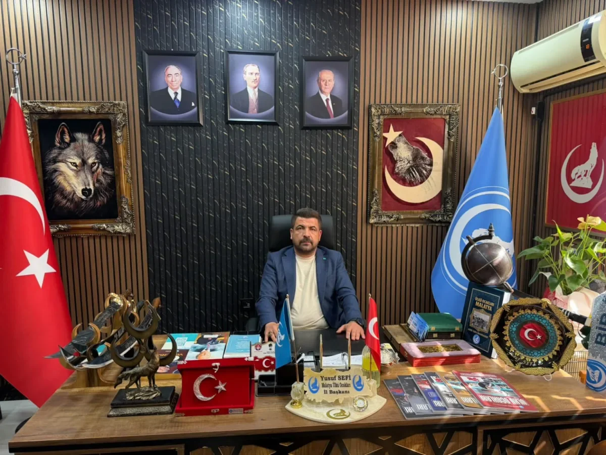 Ülkü Ocakları Malatya İl Başkanı Yusuf Sefi’den 29 Ekim Cumhuriyet Bayramı Mesajı: