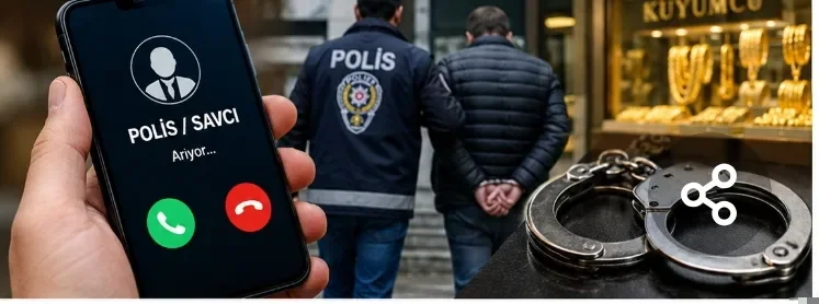 Polis-Savcı Oyunu ile 389 Bin TL Dolandırdılar: 1 Şüpheli Tutuklandı