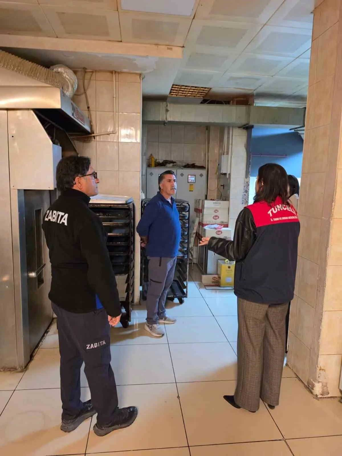 Tunceli’de tüm fırınlar denetlendi