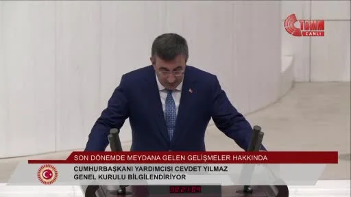 Cumhurbaşkanı Yardımcısı Yılmaz: "Ele alınan tüm teklif ve düzenlemelerde vatandaşlarımıza, milletimize herhangi bir ek yük getirilmemesine yönelik anlayış net bir şekilde vurgulanmıştır"