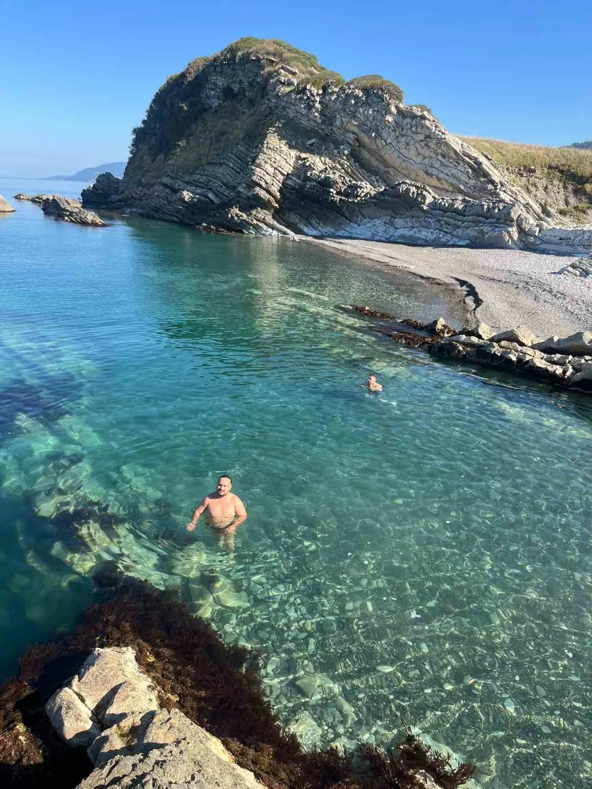 Türkiye’nin en kuzeyinde ekim ayında deniz keyfi