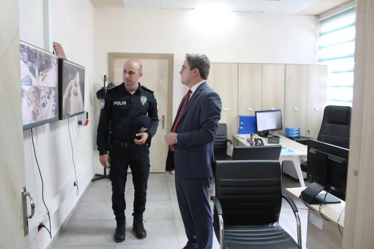 Kaymakam Arıkan’dan ilçe emniyet birimlerinde inceleme