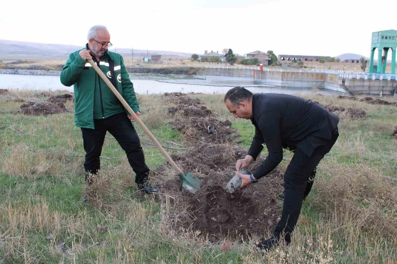 DSİ ve orman teşkilatından ‘Yeşil Vatan’ için güç birliği: İlk fidanlar toprakla buluştu