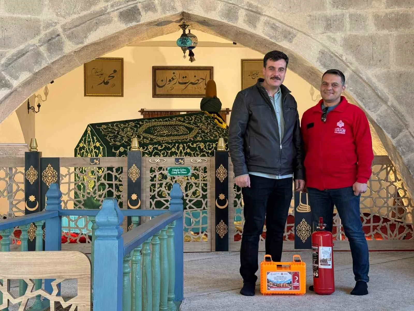 Camiler ve Kur’an kursları için güvenlik malzemesi desteği