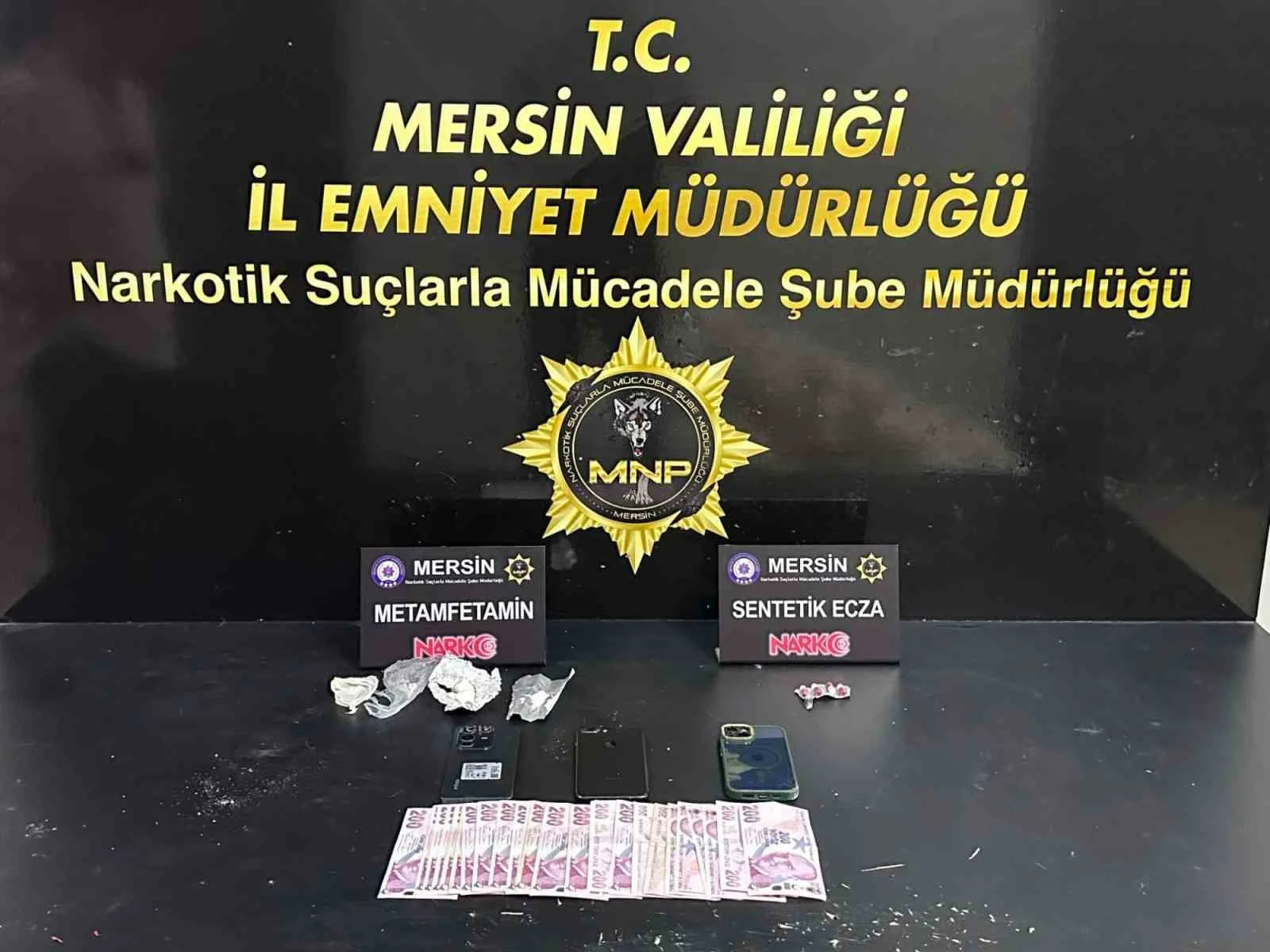 Mersin’de torbacı operasyonu: 5 tutuklama