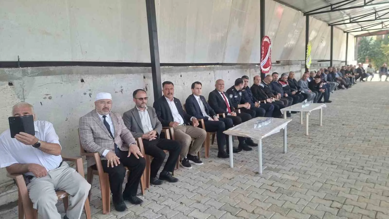 Hisarcık Kurtdere köyünde çok amaçlı salon hizmete açıldı