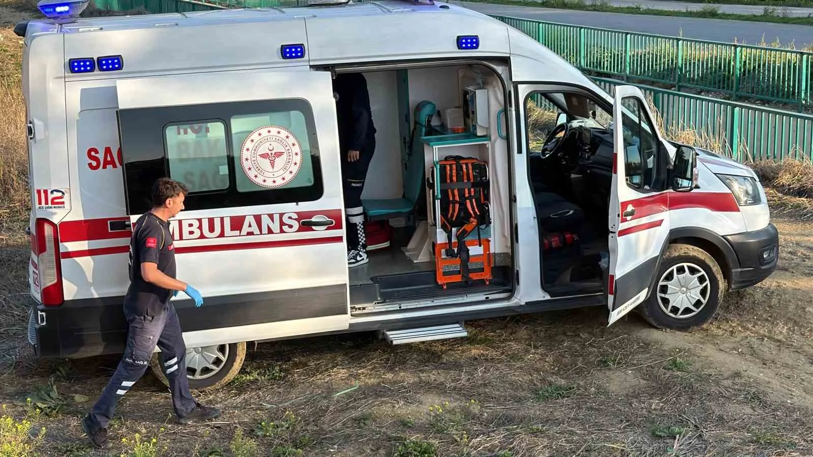 Bolu’da inşaatın 5. katından düşen işçi ağır yaralandı