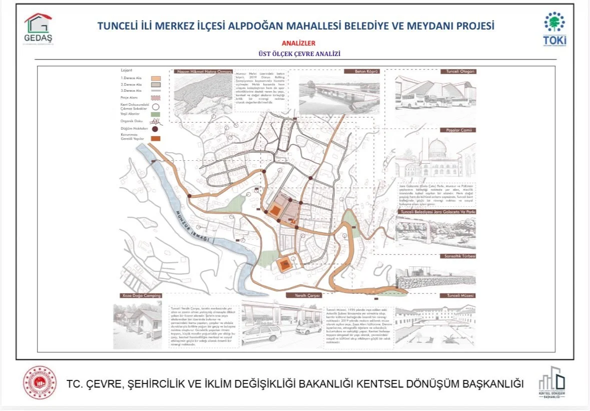 Tunceli’de Yeraltı Çarşısı dönüşüyor
