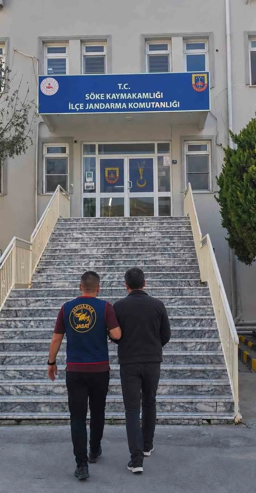Hapis cezasıyla aranan şahıs Söke’de yakalandı