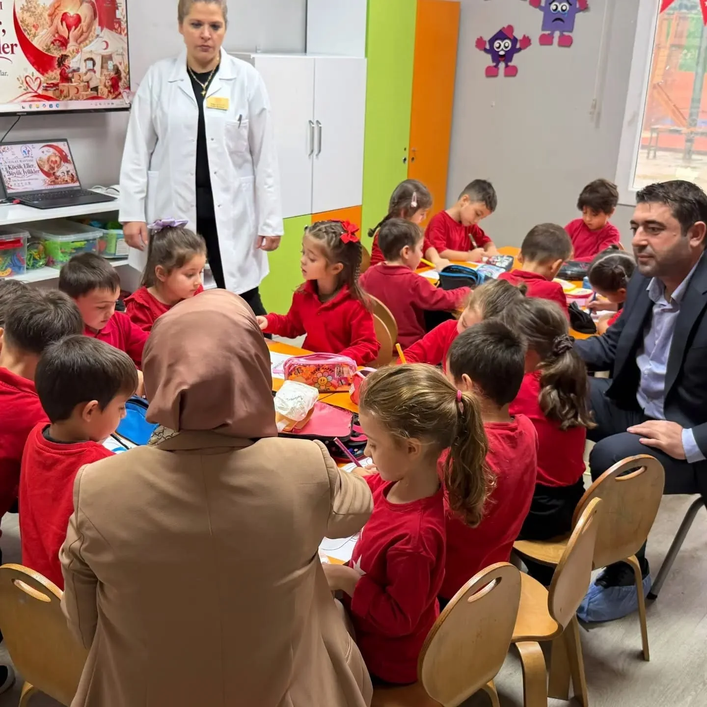 Kaptan Altay Altuğ Kızılay Anaokulunda Kızılay Haftası coşkusu