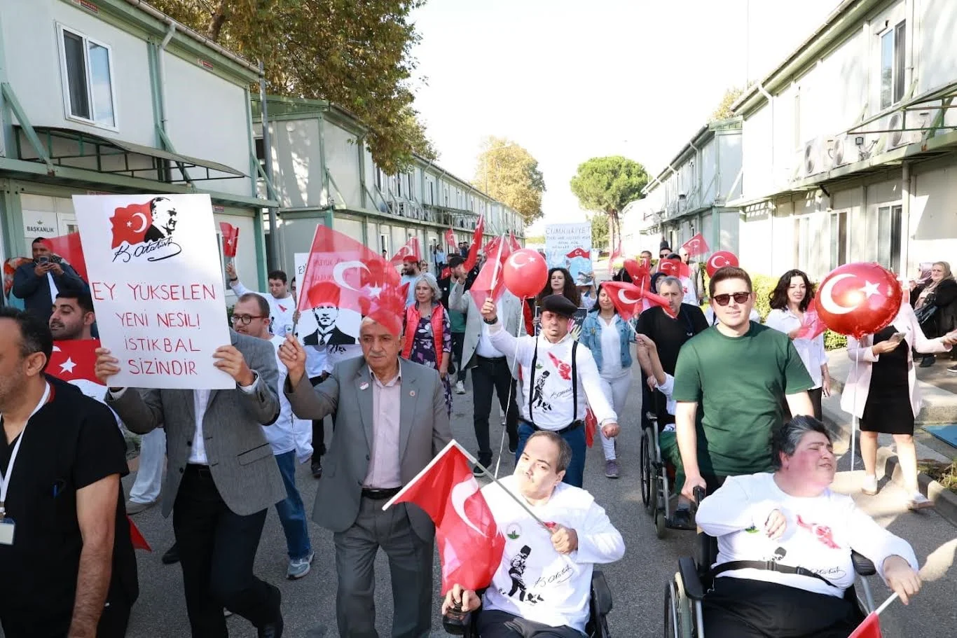 Osmangazi’de Cumhuriyet coşkusu engel tanımadı