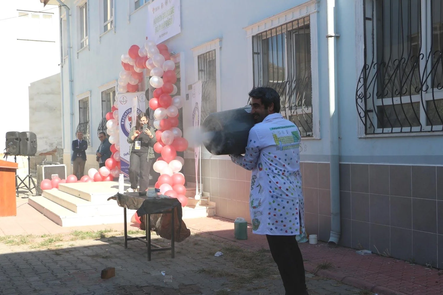 Köşk Başçayır Ortaokulu’nda Bilim Fuarı açılışı gerçekleşti