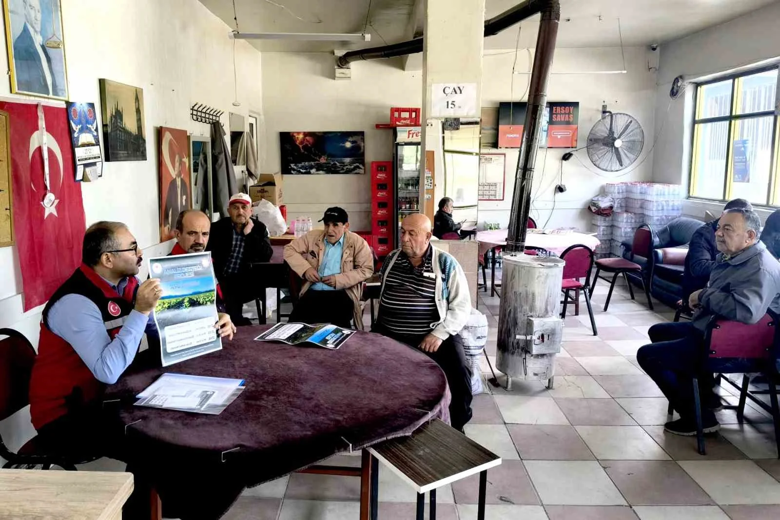 Uşak’ta üreticilerle saha buluşmaları sürüyor