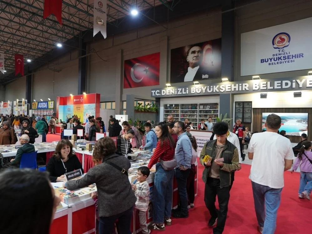 Denizli TÜYAP Kitap Fuarı rekor katılımla sona erdi
