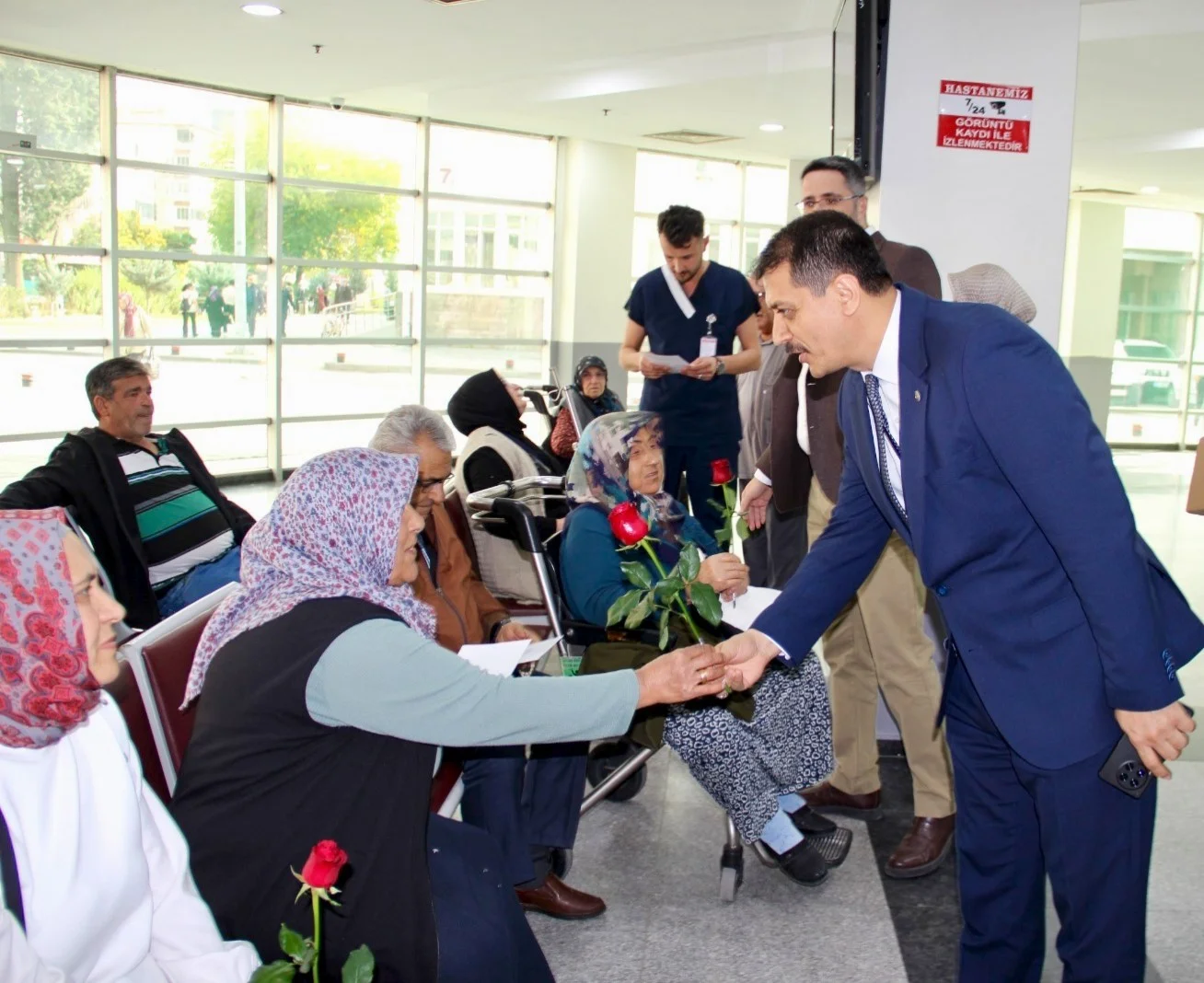 Kayseri Devlet Hastanesi’nde 26 Ekim Hasta Hakları Günü Etkinliği düzenlendi