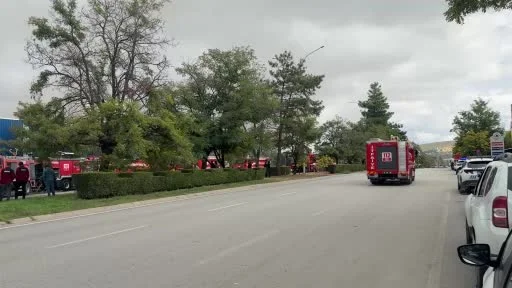 Gaziantep’te pamuk fabrikasında yangın