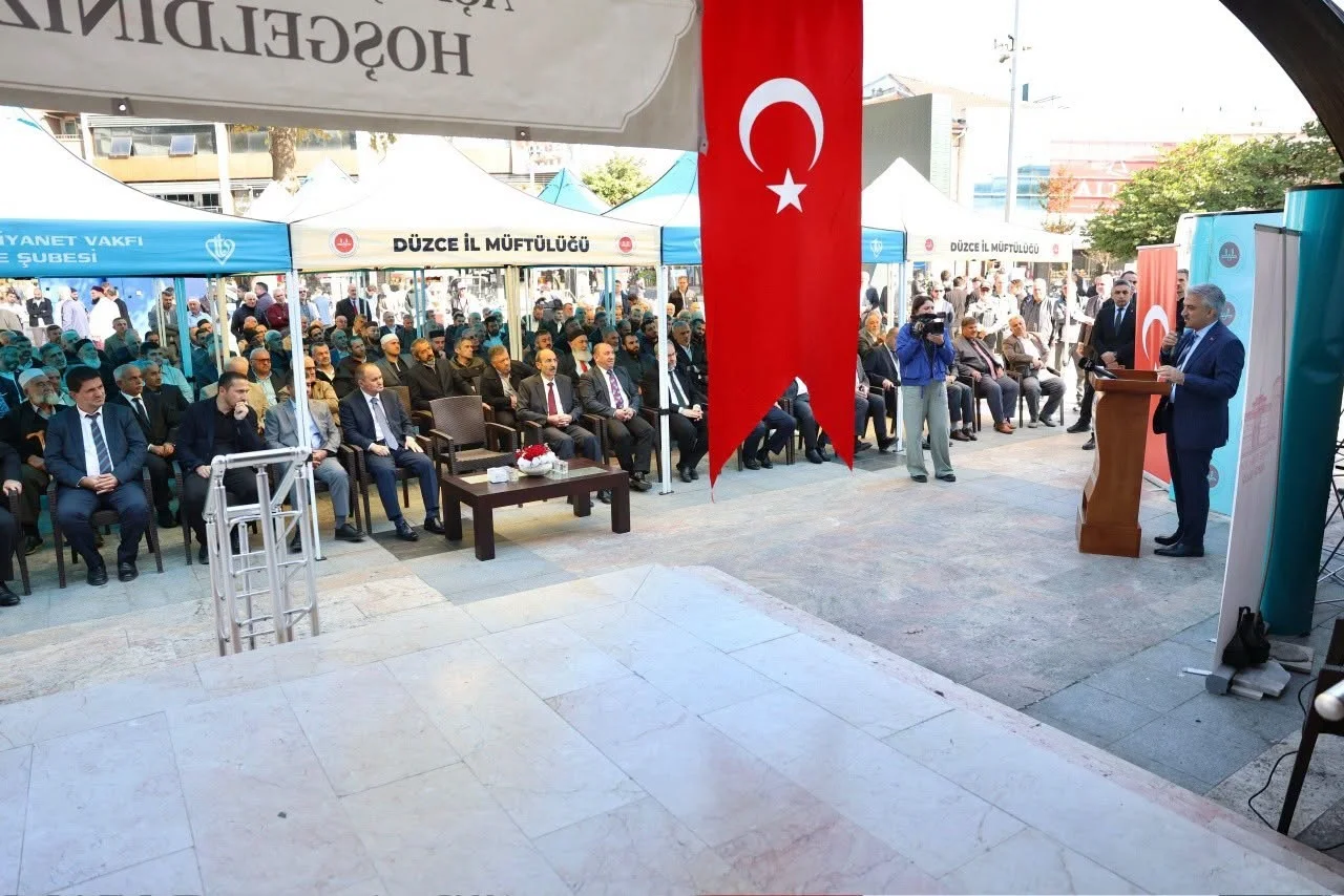 Camiler ve Din Görevlileri Haftası Düzce’de kutlanmaya başladı