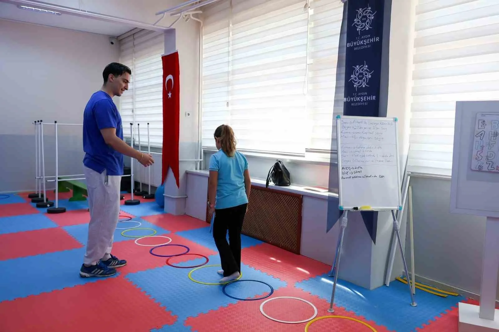 Aydın Büyükşehir Disleksi Merkezi’nde dersler devam ediyor