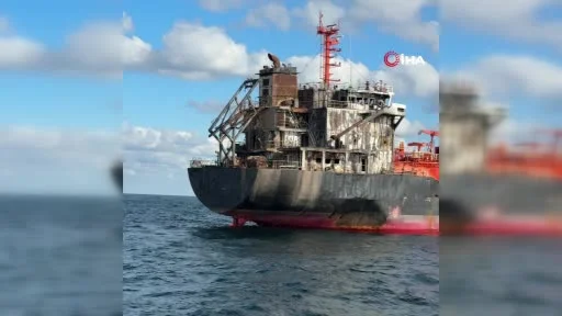 Karadeniz’de saldırıya uğrayan GAS LISBON İstanbul açıklarında görüntülendi
