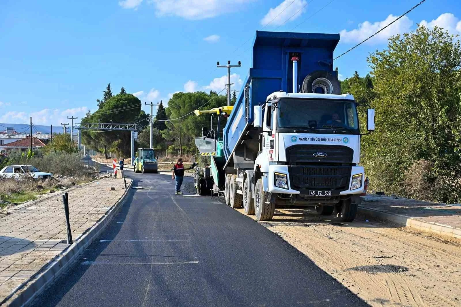 Başkan Dutlulu yürütülen çalışmaları yerinde inceledi