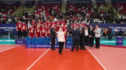 Galatasaraylı voleybolculardan şampiyonluk mesajı: "Bunlar daha başlangıç"