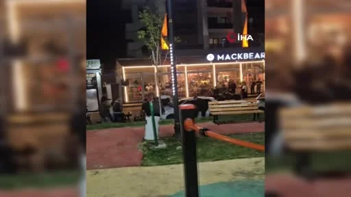 Karabük’te iki grup arasında kavga kamerada: 1 yaralı