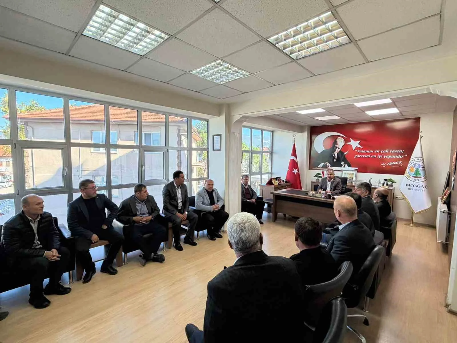 Başkan Pütün muhtarlar ile bir araya geldi