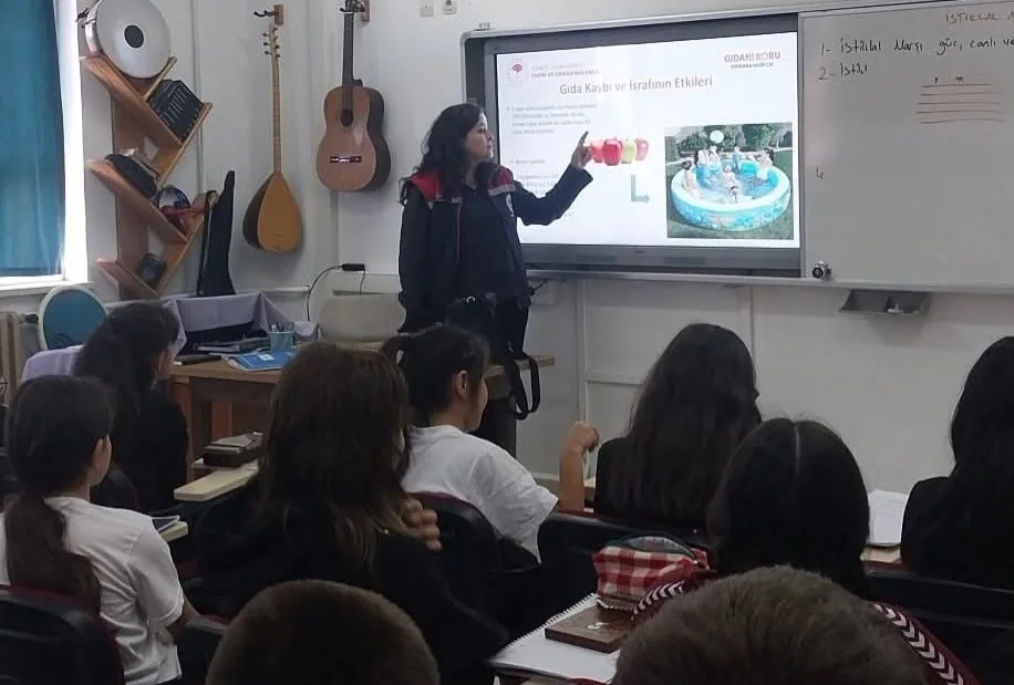 Söke’de öğrencilere gıda israfına karşı farkındalık eğitimi