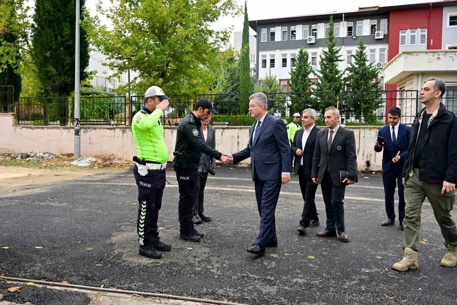 Adıyaman’da okul güvenliği için polis denetimi