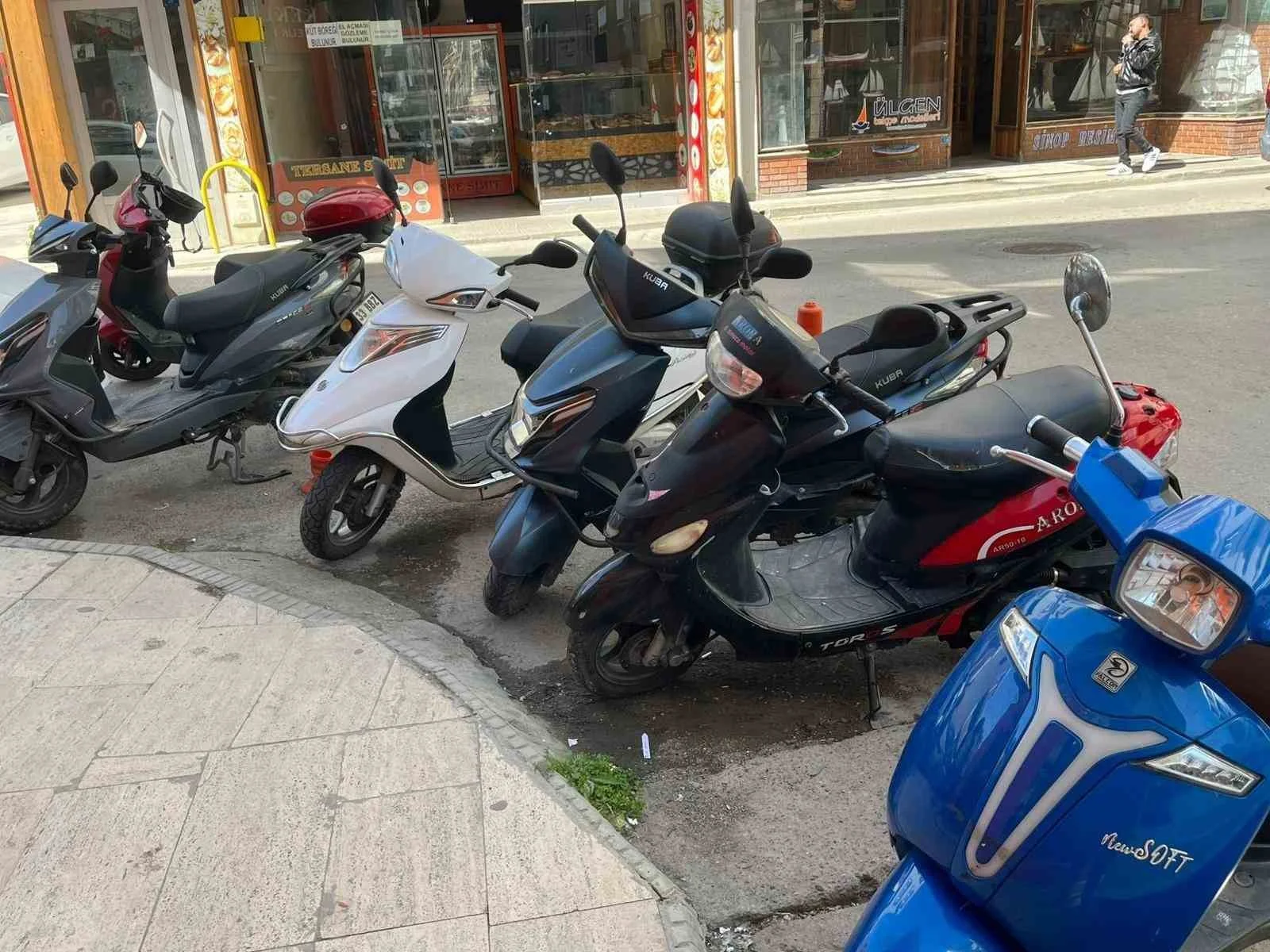 Sinop’ta motosiklet sayısı otomobil sayısının yarısını aştı