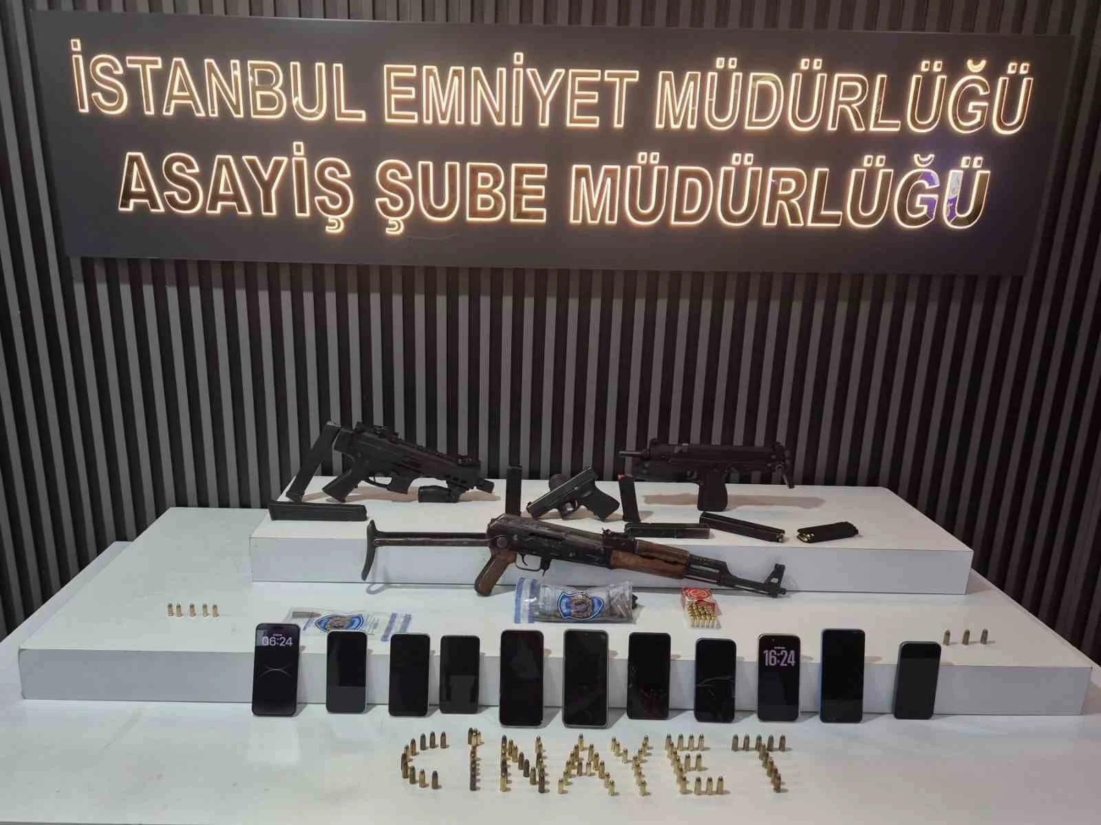 İstanbul’da iki silahlı saldırı aydınlatıldı: 15 şüpheli yakalandı
