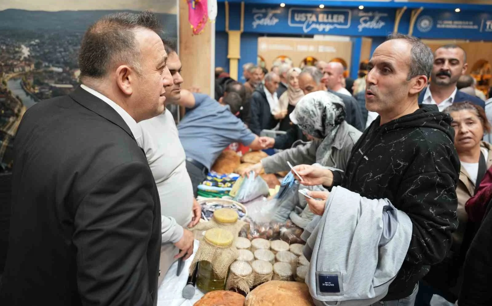 Turhal’ın yöresel lezzetleri İstanbul’da tanıtıldı