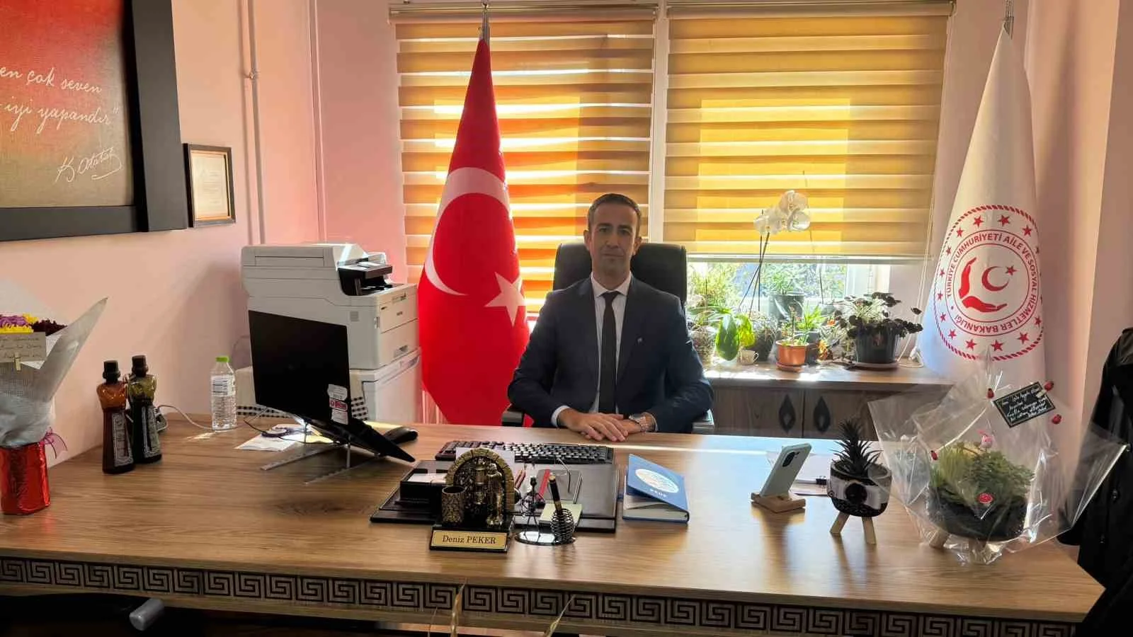 Peker, Alaplı’daki görevine başladı