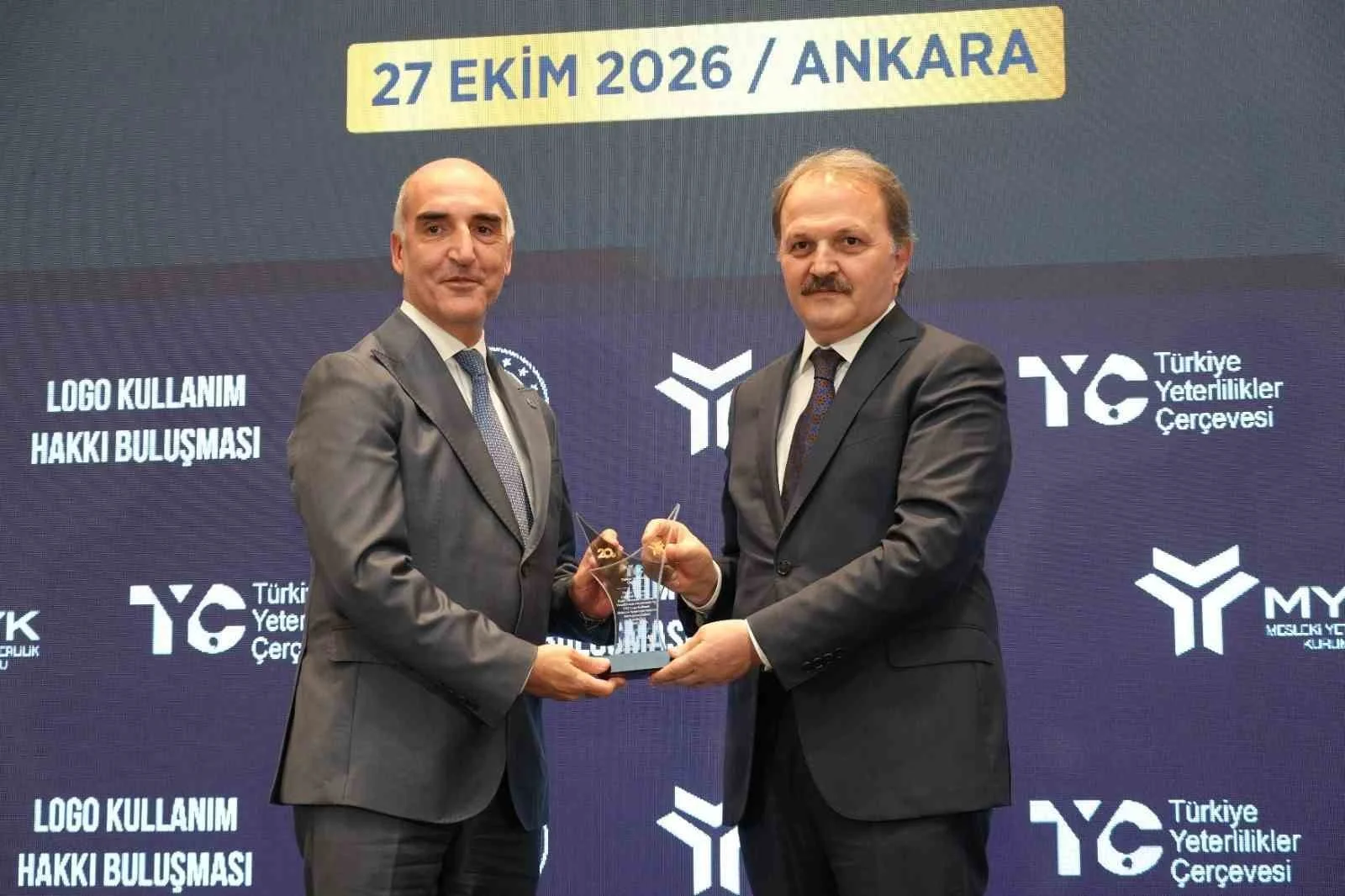OMÜ’ye Türkiye Yeterlilikler Çerçevesi ödülü