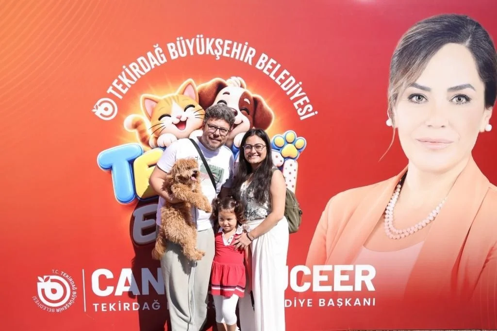 TEKPATİ etkinliğinde çocuklar ve can dostlar buluştu