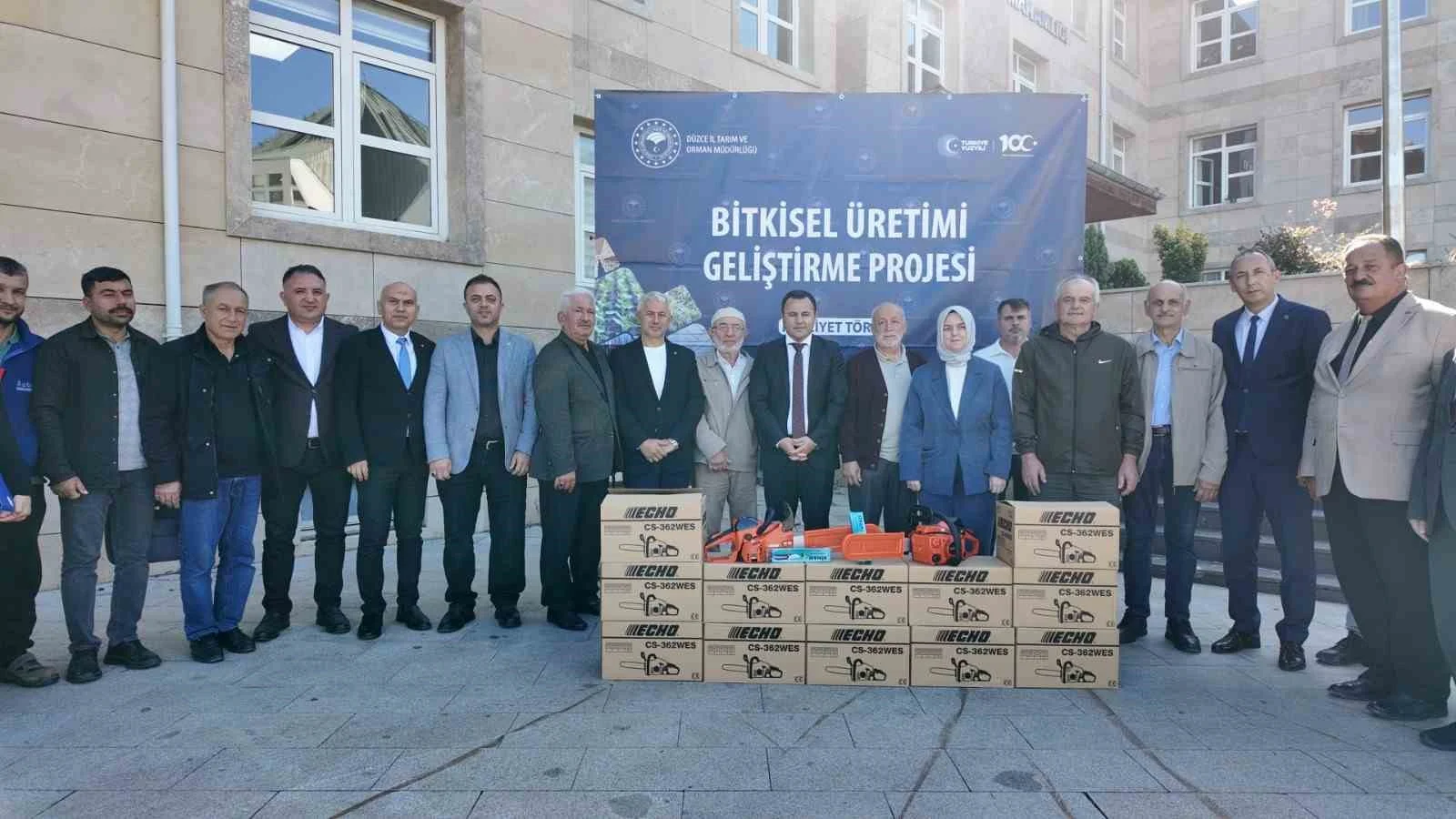 Fındıkta verim ve kalite için ekipman desteği