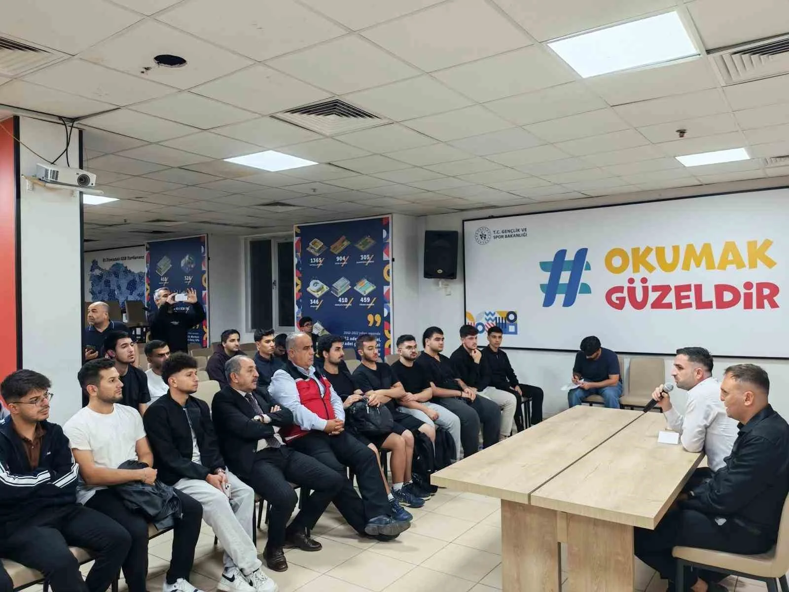 Öğrenci yurdunda "Vatan ve Kahramanlık Buluşmaları" gerçekleştirildi