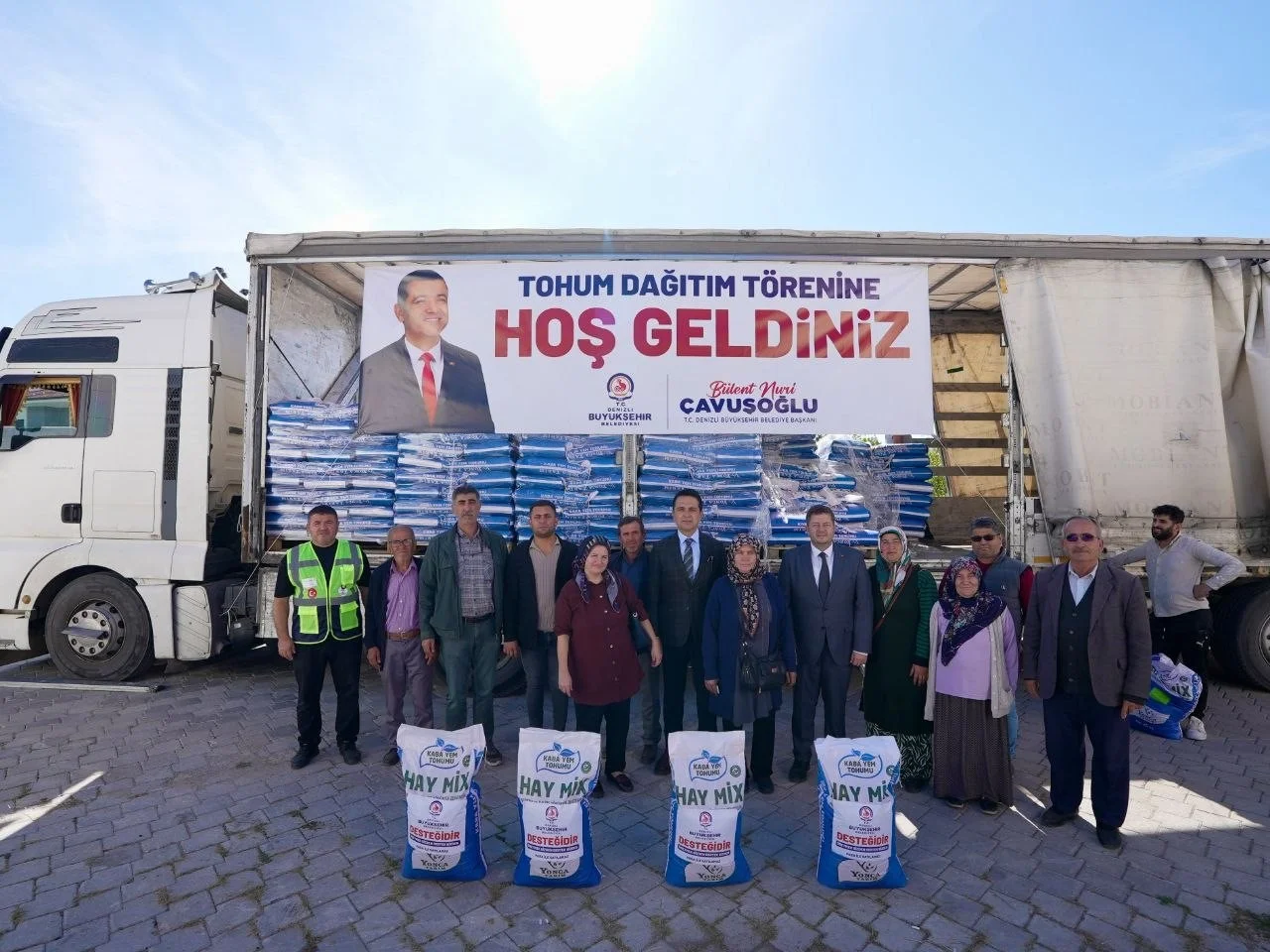 19 ilçede 2065 üreticiye 170 ton tohum desteği sağlandı