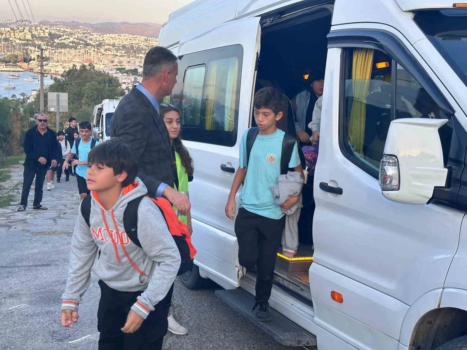 Bodrum’da okul servislerinde sıkı denetim