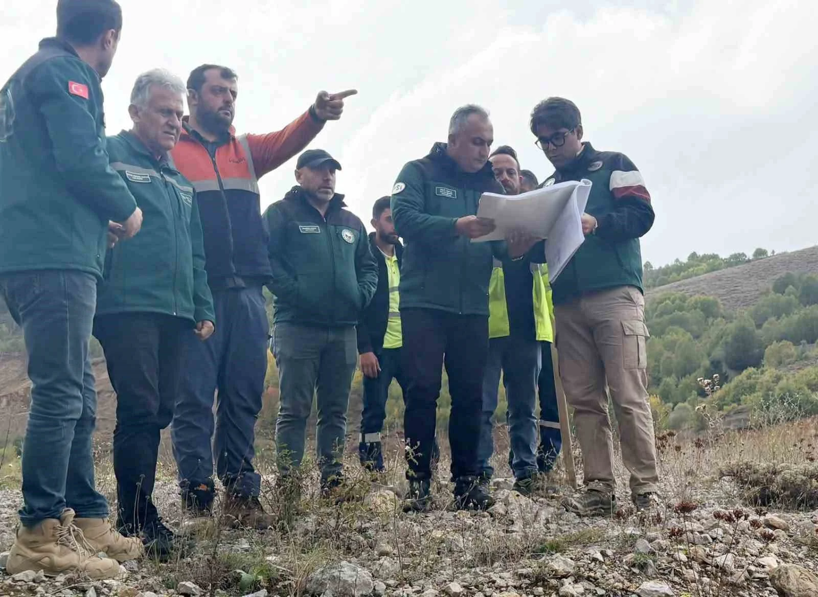 Petekli Göleti’nde çalışmalar yerinde incelendi